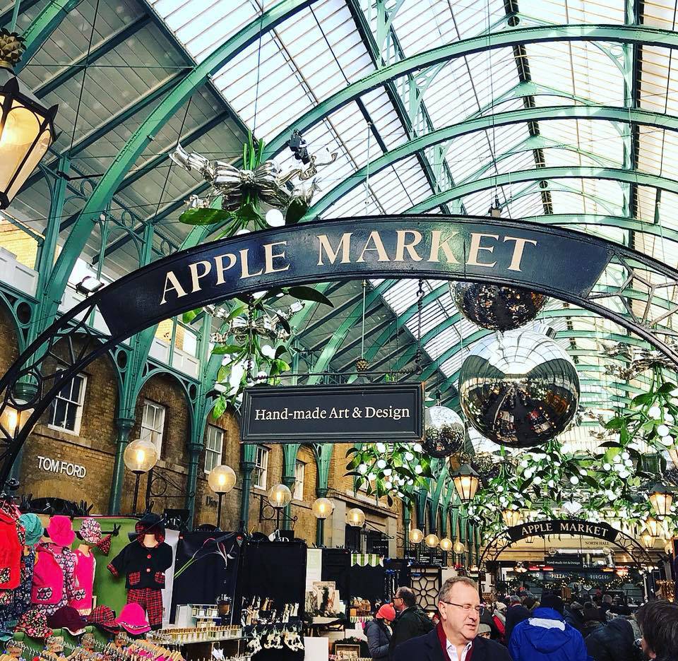 Covent Garden London Apple Market