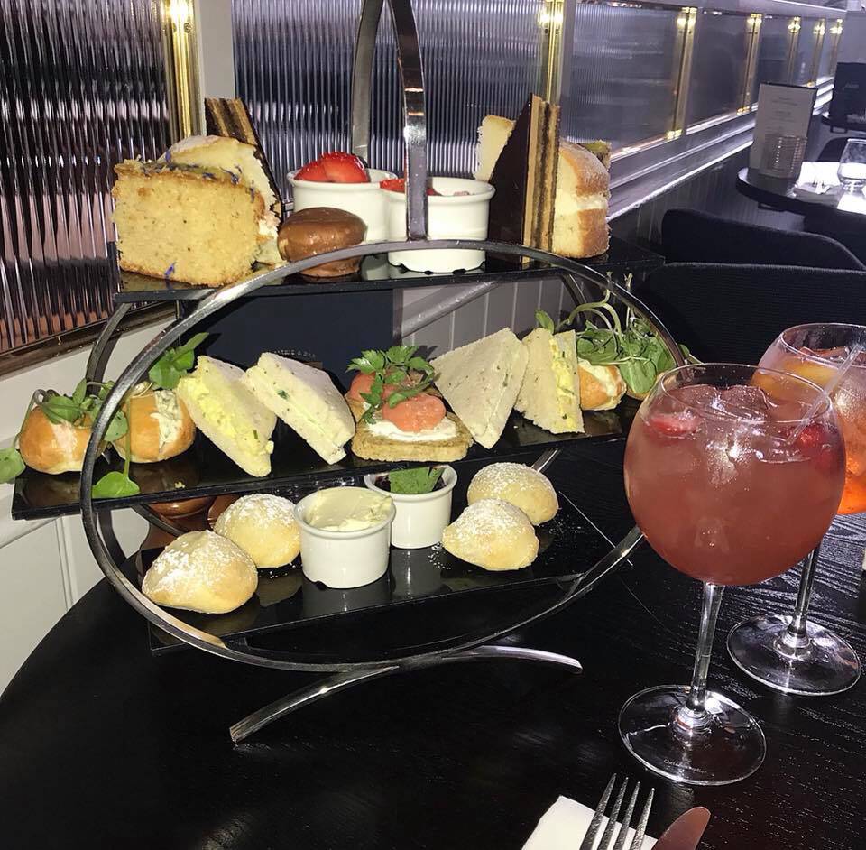 Gin Themed Afternoon Tea at Browns Bar & Brasserie Leeds