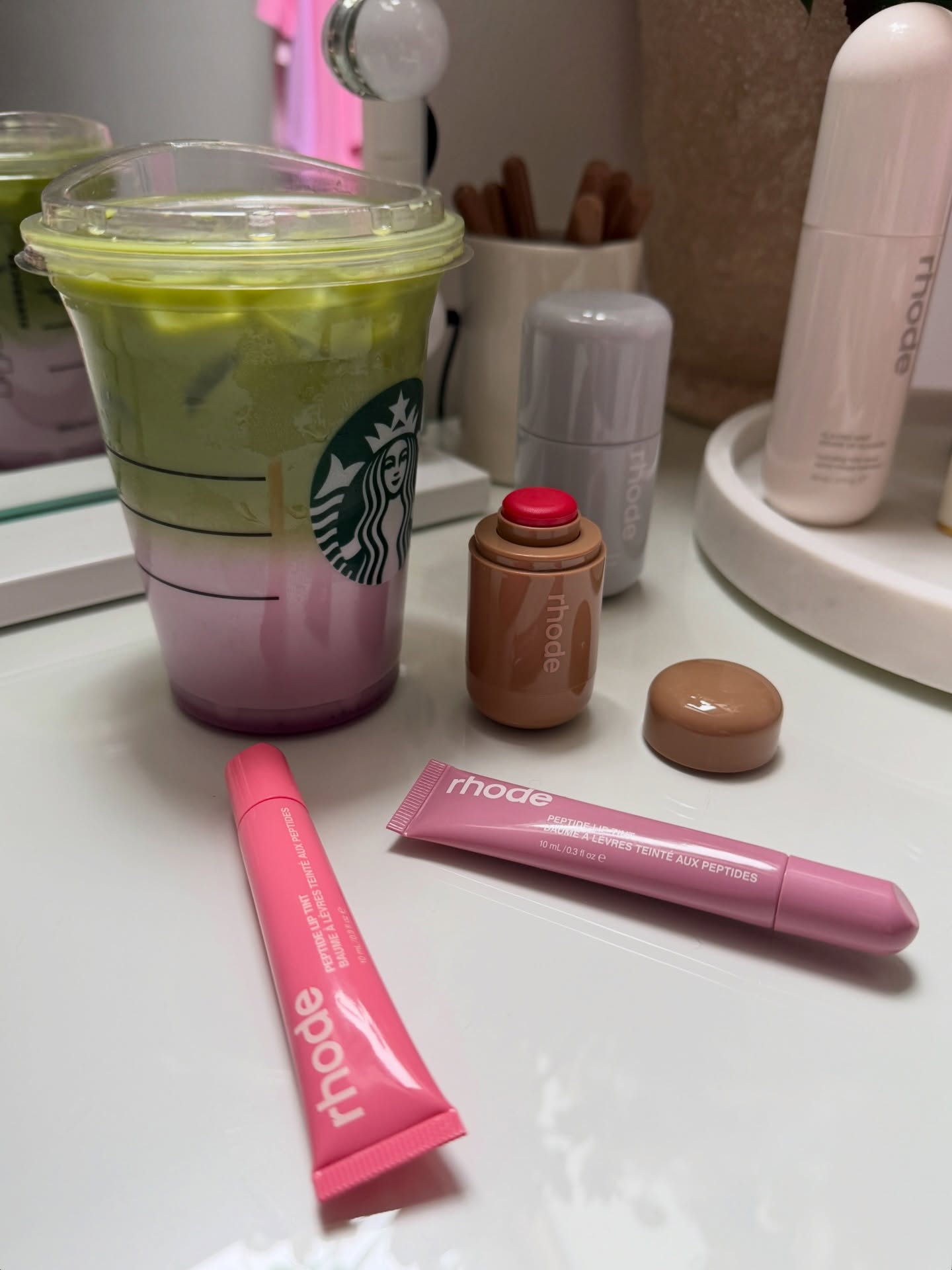 Checking Out the Recent Rhode Additions – Spring Shades, Candy Apple Blush, Caramelized Banana and “Spotwear”